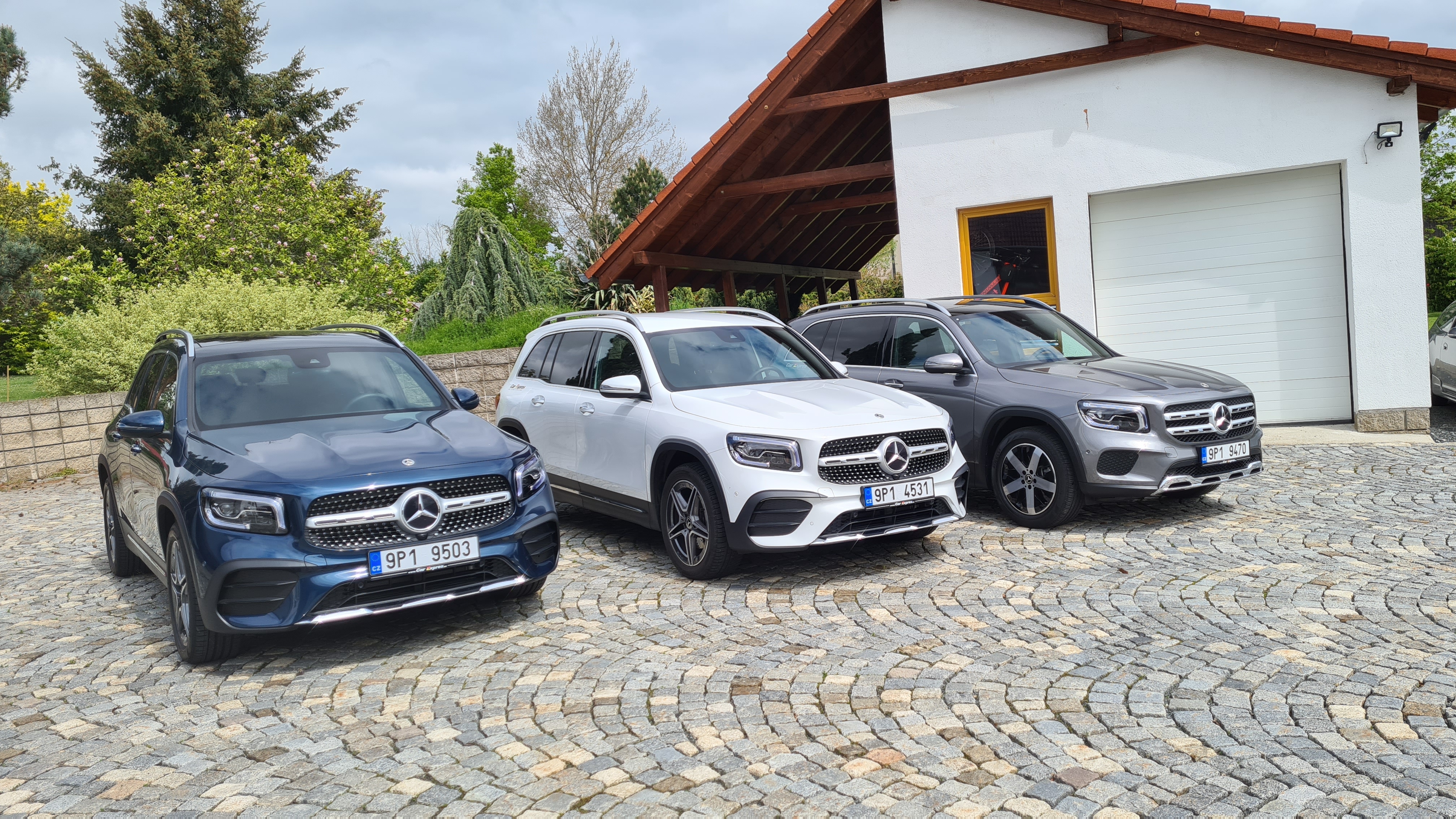 Nové vozy MB GLB v naší autopůjčovně